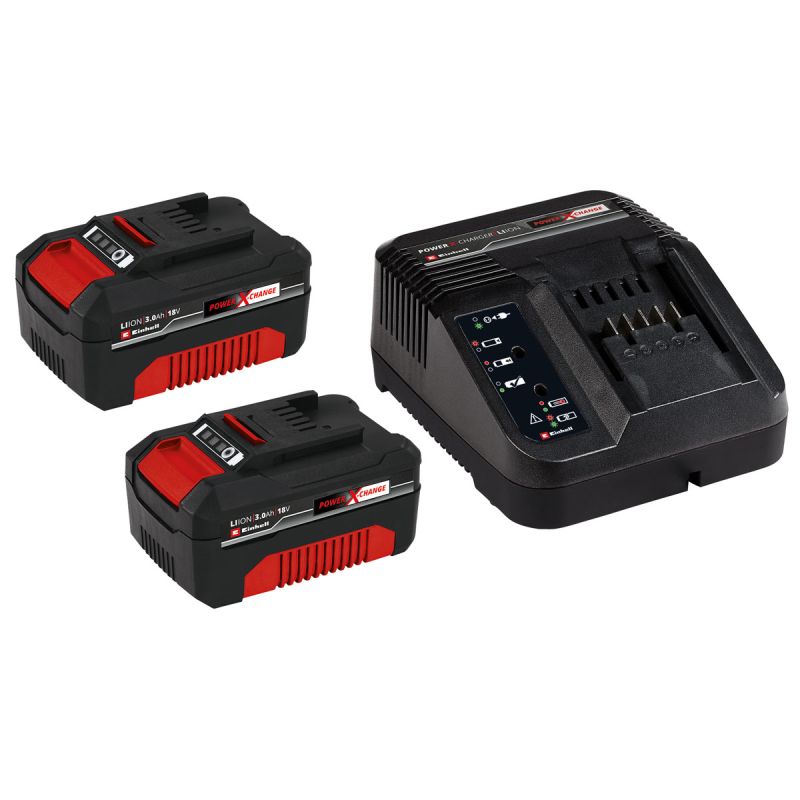 Einhell Akku und Ladegerät Power X-Change Starter-Kit 3 Ah
