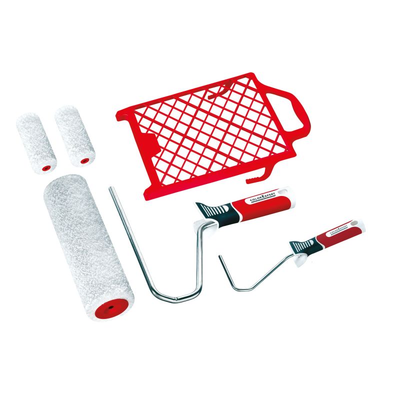 Color Expert Roller-Set 6-teilig WallStar 2.0 25 cm für glatte Untergründe