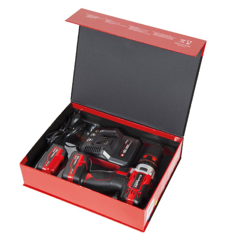 Einhell Akku-Schlagbohrschrauber-Set TE-CD 12/1 Li-i 4-teilig