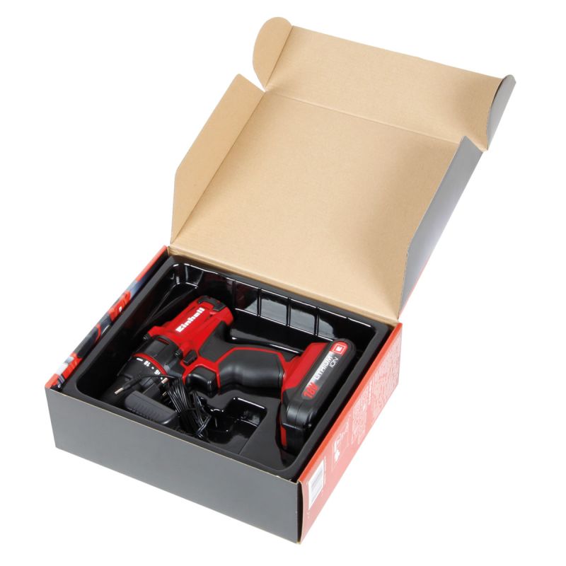 Einhell Akku-Bohrschrauber TC-CD 18-2 Li 1 Akku 3-teilig