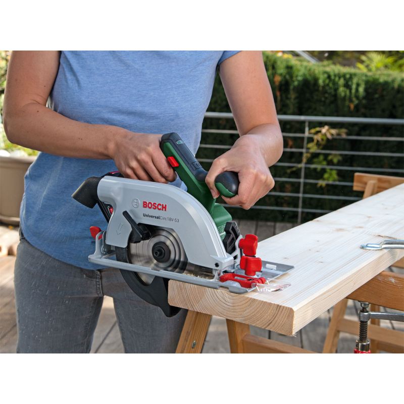 Bosch Akku- Kreissäge Universalcirc 18V-53 solo
